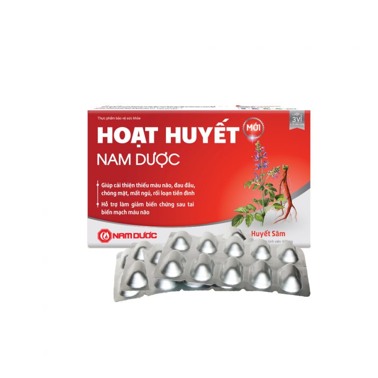 THỰC PHẨM BẢO VỆ SỨC KHỎE HOẠT HUYẾT NAM DƯỢC
