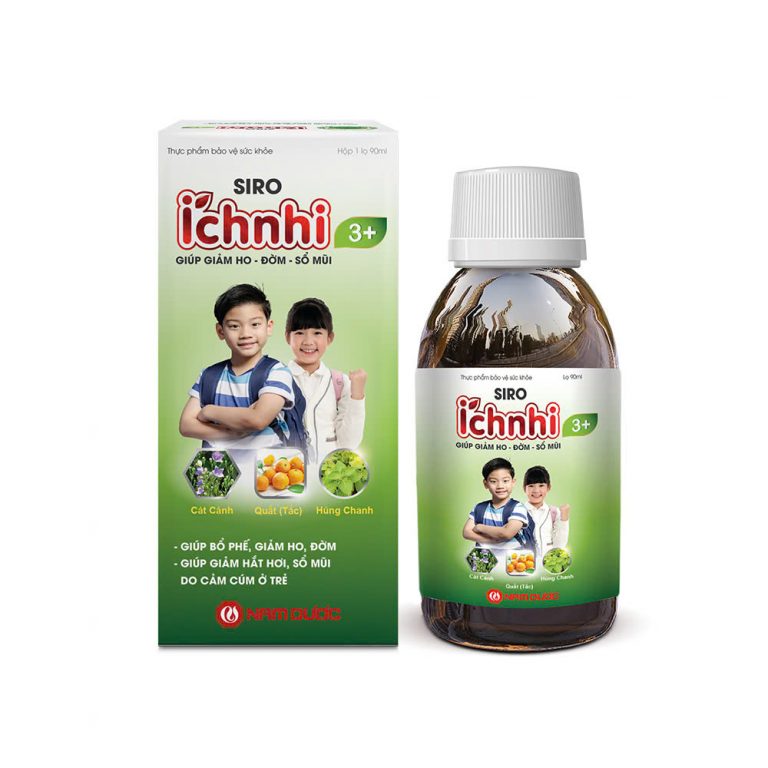 THỰC PHẨM BẢO VỆ SỨC KHOẺ SIRO ÍCH NHI 3+
