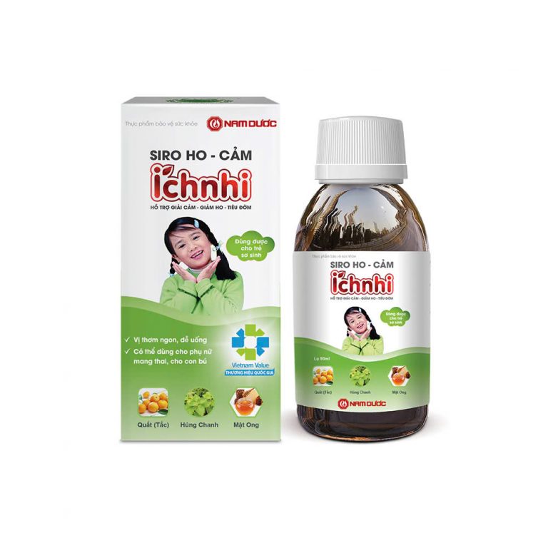 THỰC PHẨM BẢO VỆ SỨC KHOẺ SIRO HO CẢM ÍCH NHI
