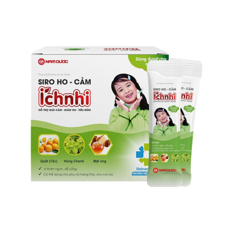 THỰC PHẨM BẢO VỆ SỨC KHOẺ SIRO HO CẢM ÍCH NHI