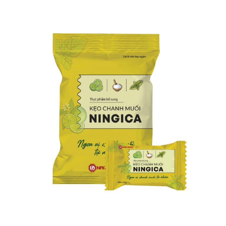 THỰC PHẨM BỔ SUNG KẸO CHANH MUỐI NINGICA