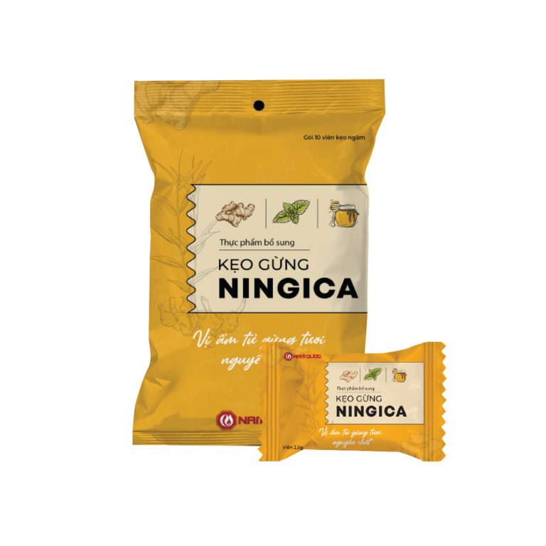 THỰC PHẨM BỔ SUNG KẸO GỪNG NINGICA